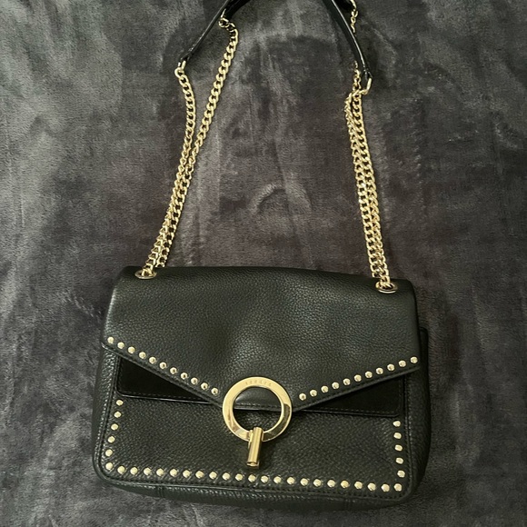 Sandro Yza Black Pebble Leather bag - Picture 2 of 11